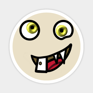 Goofy Monster Face Magnet